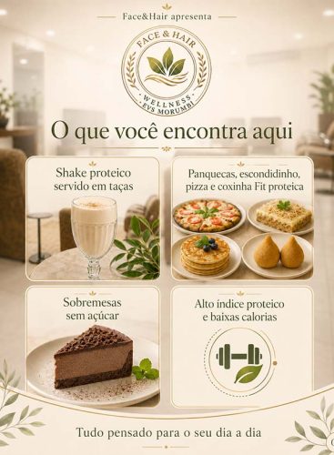 Salão de beleza no Morumbi com alimentacao saudavel 3